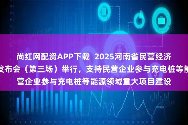 尚红网配资APP下载  2025河南省民营经济高质量发展系列新闻发布会（第三场）举行，支持民营企业参与充电桩等能源领域重大项目建设